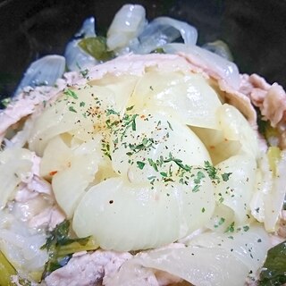 とろっと丸ごと玉葱煮（圧力鍋利用）